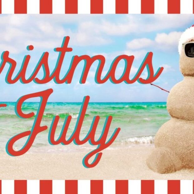 Christmas in july at the beach 930x620
