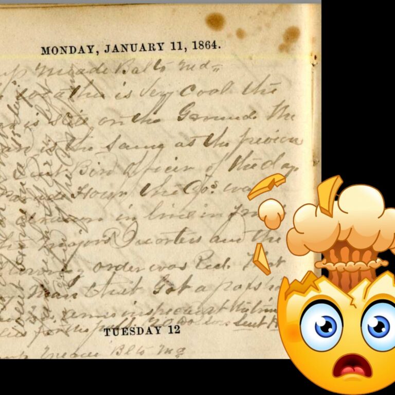 Diary and exploding head