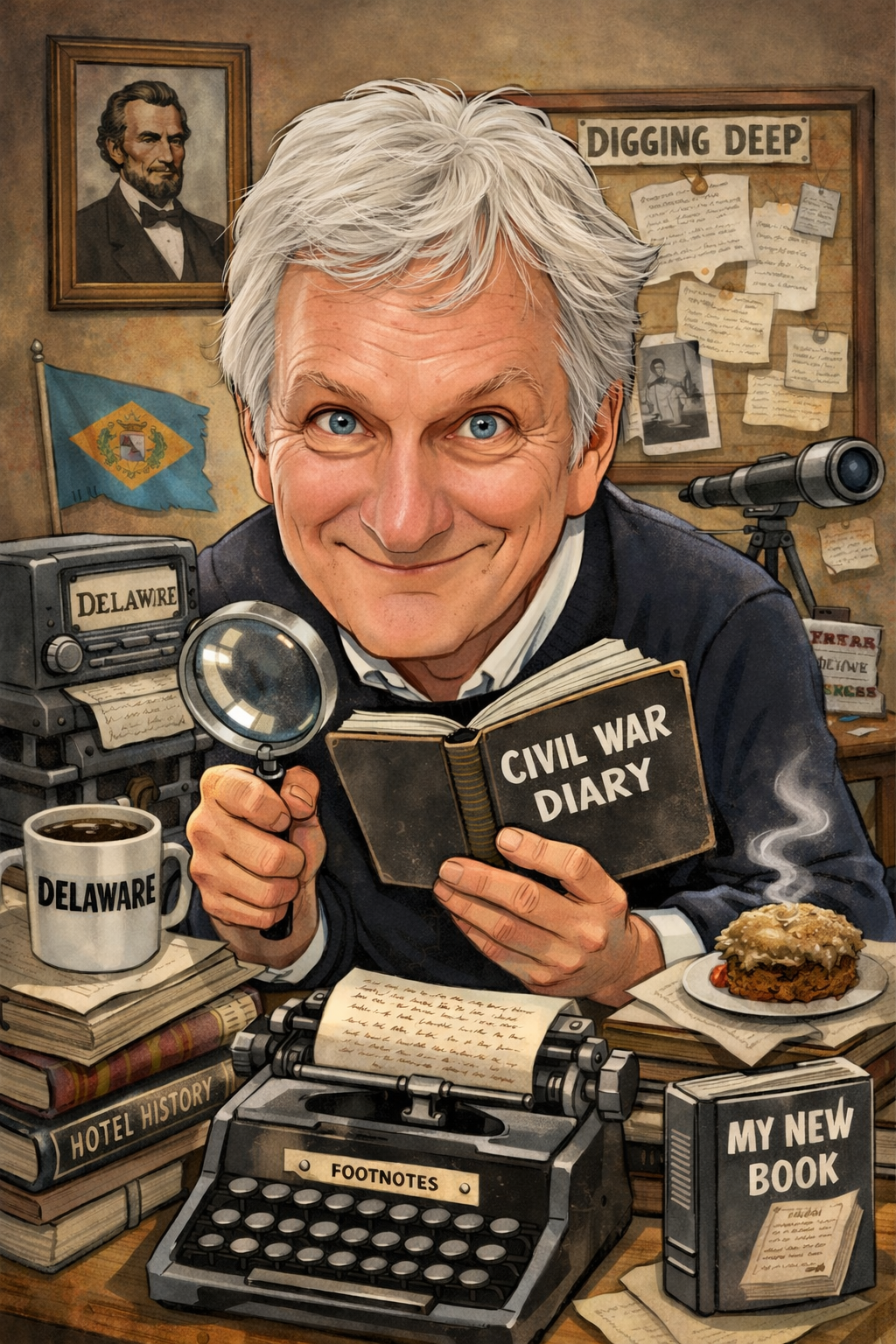 Dave Tabler cariacature